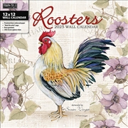 Buy Roosters 2025 Square Calendar