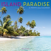 Buy Island Paradise 2025 Square Calendar