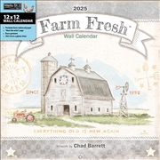 Buy Farm Fresh 2025 Square Calendar