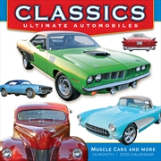 Buy Classics: Ultimate Automobiles 2025 Square Calendar