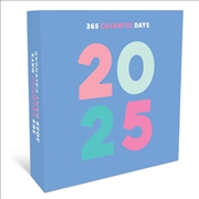 Buy Colorful Typography 2025 Boxed Calendar