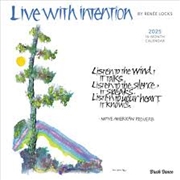 Buy Live with Intention 2025 Square Brush Dance Calendar