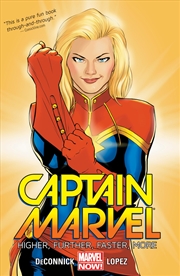 Buy CAPTAIN MARVEL VOL. 1: HIGHER, FURTHER, FASTER, MORE