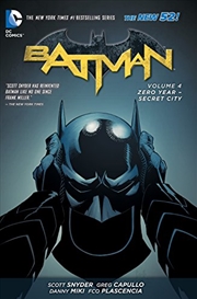 Buy Batman Vol. 4: Zero Year- Secret City (The New 52)