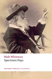 Buy Specimen Days (Oxford World's Classics)