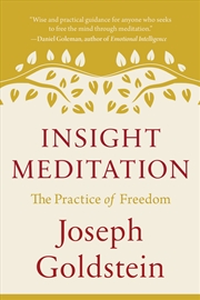 Buy Insight Meditation:The Practice of Freedom