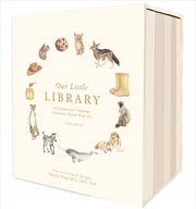 Buy Our Little Library Vol. 2:A Foundational Language Vocabulary Board Book Set for Babies