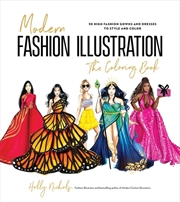 Buy Modern Fashion Illustration: The Coloring Book