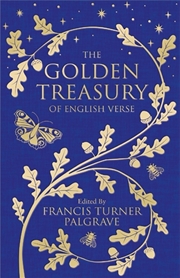 Buy The Golden Treasury Of English Verse