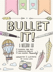 Buy Bullet It - A Notebook For Plan