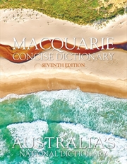 Buy Macquarie Concise Dictionary