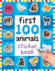 Buy First 100 Animals Sticker Book