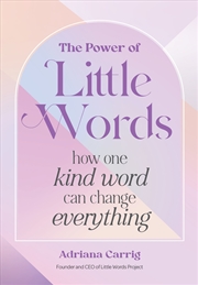 Buy The Power of Little Words