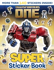 Buy Transformers One: Super Sticker Book (Hasbro)