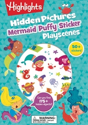 Buy Mermaid Hidden Pictures Puffy Sticker Playscenes