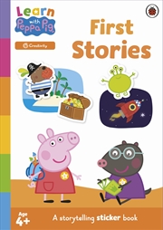 Buy Learn with Peppa: First Stories sticker activity book