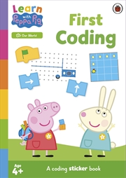 Buy Learn with Peppa: First Coding sticker activity book