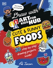 Buy Draw with Art for Kids Hub Cute and Funny Foods