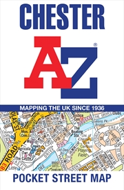 Buy Chester A-Z Pocket Street Map