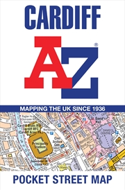 Buy Cardiff A-Z Pocket Street Map