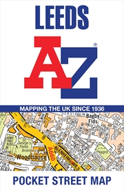 Buy Leeds A-Z Pocket Street Map