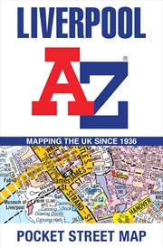 Buy Liverpool A-Z Pocket Street Map