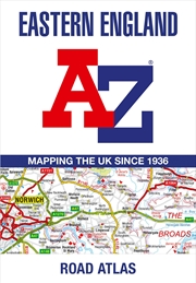 Buy Eastern England A-Z Road Atlas