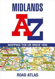 Buy Midlands A-Z Road Atlas