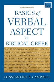 Buy Basics Of Verbal Aspect In Biblical Greek