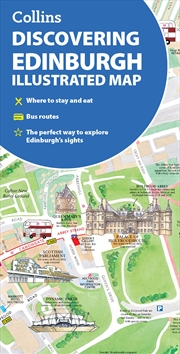 Buy Discovering Edinburgh Illustrated Map