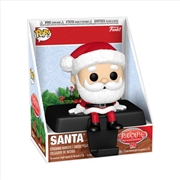 Buy Rudolph - Santa Pop! Edge-Sitter Stocking Hanger