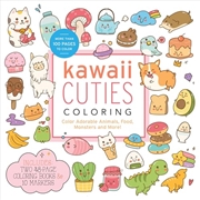 Buy Kawaii Cuties Coloring Kit: Color Adorable Animals, Food, Monsters, and More!