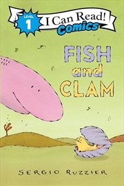 Buy Fish and Clam (I Can Read Comics Level 1)