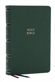 Buy NKJV, Single-Column Reference Bible, Verse-by-verse,  Red Letter, Comfort Print (Thumb Indexed) [Gre