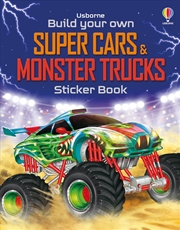 Buy Build Your Own Super Cars And Monster Trucks Sticker Book