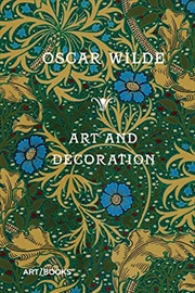 Buy Art and Decoration: Being Extracts from Reviews and Miscellanies