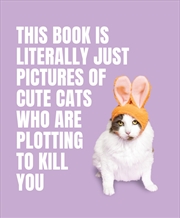 Buy This Book is Literally Just Pictures of Cute Cats Who Are Plotting to Kill You