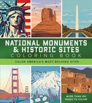 Buy National Monuments & Historic Sites Coloring: Color America's Most Beloved Sites (Chartwell Coloring