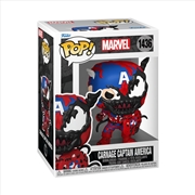 Buy Marvel: Carnageized - Captain America Pop! Vinyl