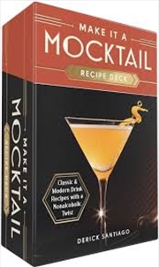 Buy Make It A Mocktail Recipe Deck