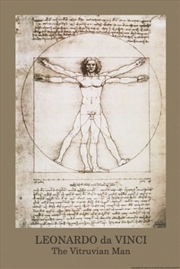 Buy Da Vinci Vitruvian Man Poster