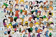 Buy Peanuts Collage Poster