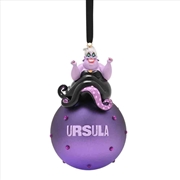 Buy Disney Christmas: Ursula On Glass Bauble