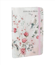 Buy Flowers & Birds Peony A6 Notebook