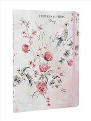 Buy Flowers & Birds Peony A5 Notebook