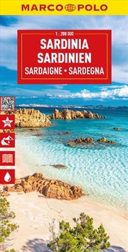 Buy Sardinia Marco Polo Map