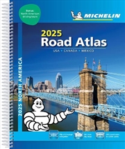 Buy USA  Canada  Mexico - Tourist and Motoring Atlas (A4-Spiral)