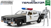 Buy 1:18 The Terminator (1984) - 1977 Dodge Monaco Metropolitan Police with T-800 End