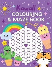 Buy Colouring And Mazes - Kawaii