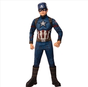 Buy Captain America Deluxe Costume: Size 3-5